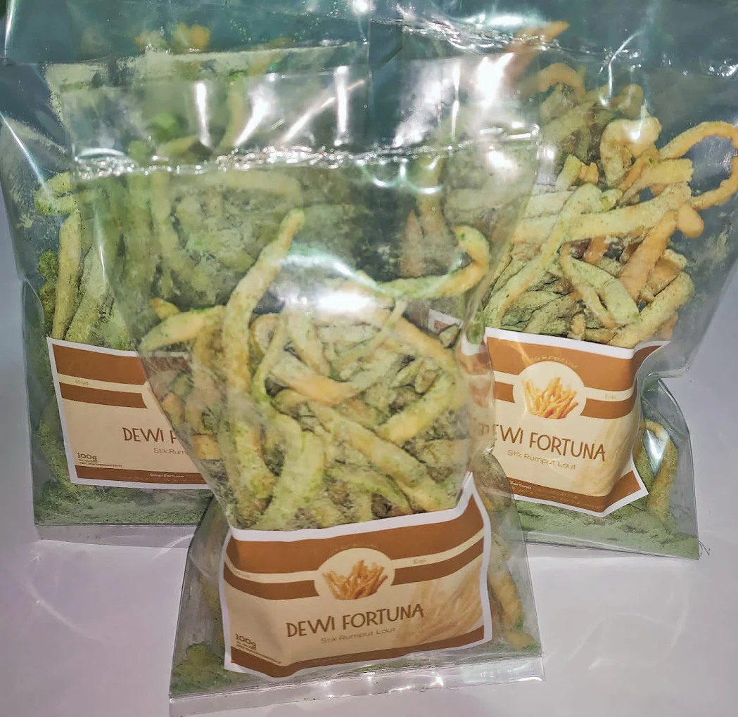 Toko Oleh-Oleh Dewi Fortuna – Cemilan Rumput Laut (RuLa)