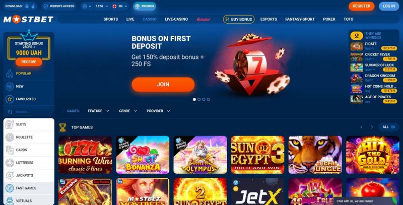 Évaluation de MOSTBET Casino